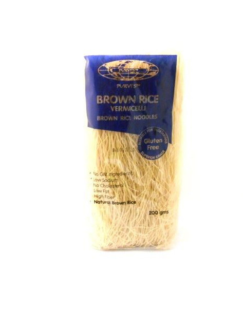 Purvi's - Brown Rice Vermicelli - 400g (Pack of 2)