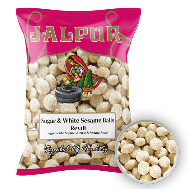 Jalpur - Sugar & White sesame Balls (Revdi) - 100g