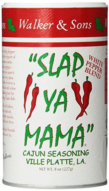 Walker & Sons - Slap Ya Mama Cajun Seasoning (White Pepper Blend) - 227g (Pack of 2)