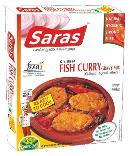 Saras - Fish Curry Gravy Mix - 400g