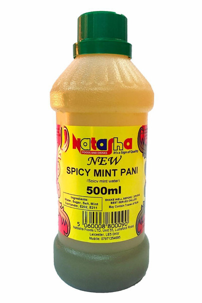 Natasha - Spicy Mint Water - 500ml (Pack of 2)