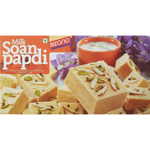 Bikano - Soan Papdi (Traditional Indian Sweet) - 500g (Pack of 2)
