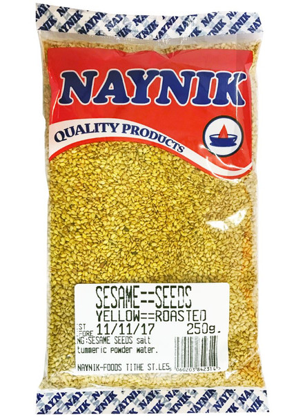 Naynik - Sesame Seeds Roasted & Salted - 250g (Pack of 2)