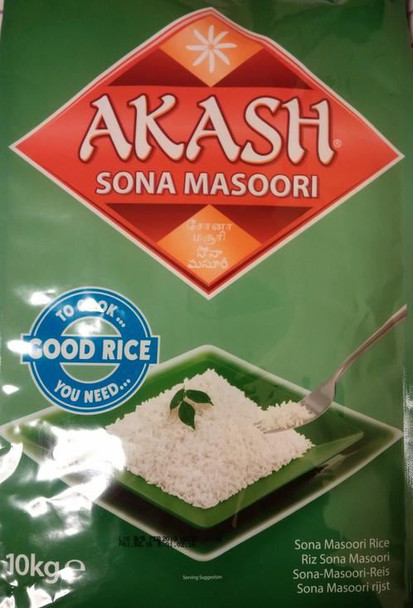 Akash - Sona Masoori Rice - 10kg