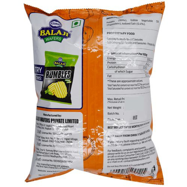 Balaji Simply Salted (salted potato chips) - 150g