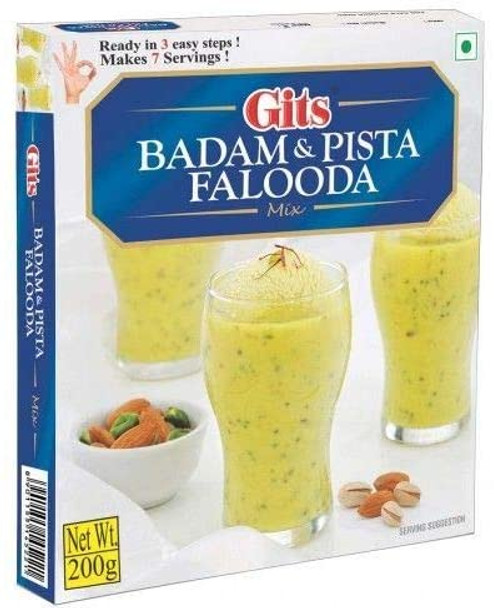 Gits Badam & Pista Falooda Mix -  (almond & pistachio) - 200g