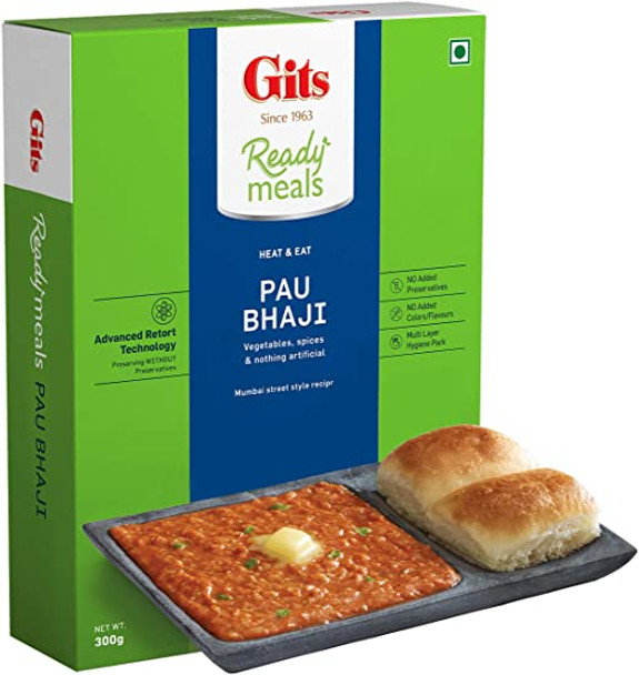 Gits Pau Bhaji - (mashed vegetables cooked in a blend of spices) - 300g