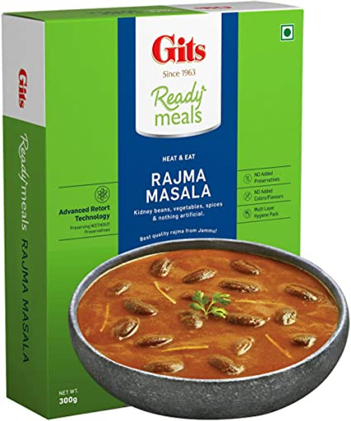 Gits Rajma Masala - (red kidney beans in a spicy tomato and onion curry) - 300g
