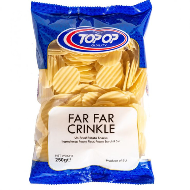 Top-Op Far Far Crinkle (un-fried potato snack) - 250g