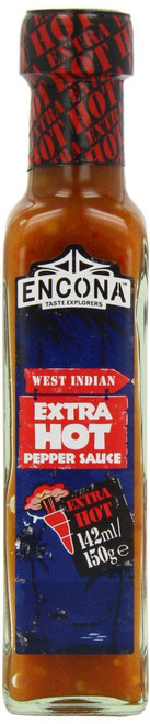 Encona Extra Hot Pepper Sauce 142ml