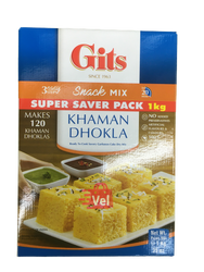 Gits - Khaman Dhokla - (ready to cook savoury garbanzo cake dry mix) - 1kg