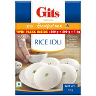 Gits - Rice Idli - (ready to cook savoury rice cake dry mix) - 1kg