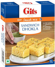 Gits - Sandwhich Dhokla - (ready to cook savory garbanzo and rice lentil cake dry mix) - 200g