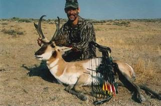 Pronghorn hunting.
