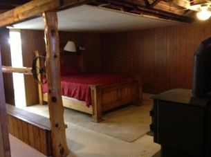 Hunt elk and deer from a cabin.