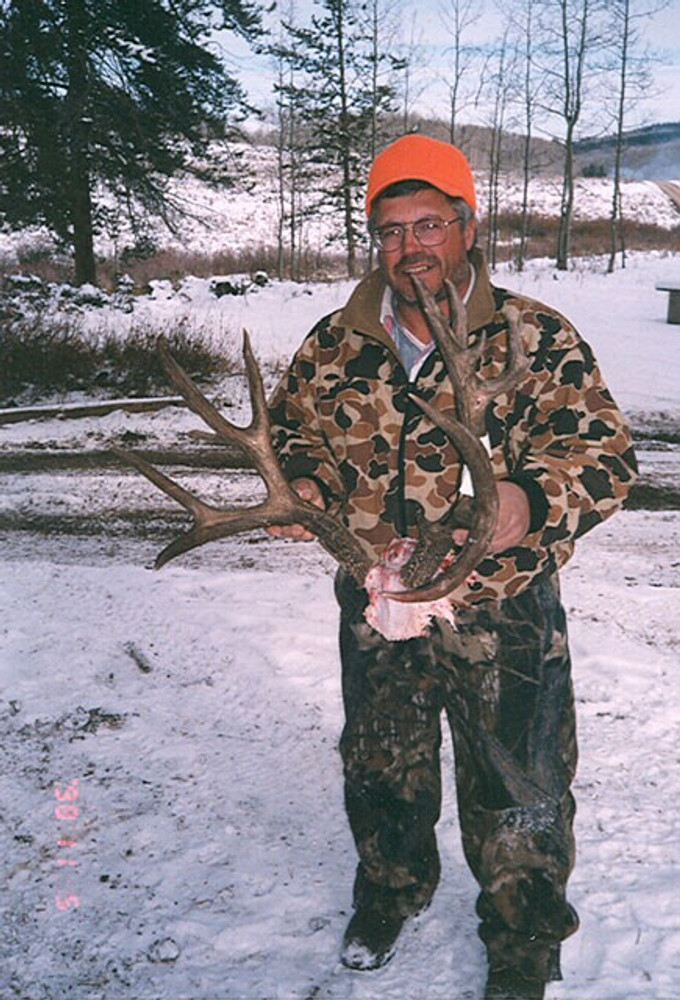 Successful mule deer hunt.