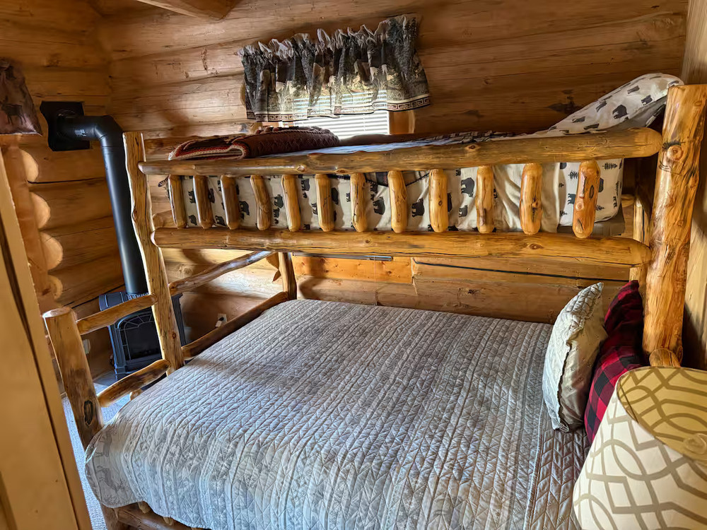 Beds and bunks for rest between hunts.