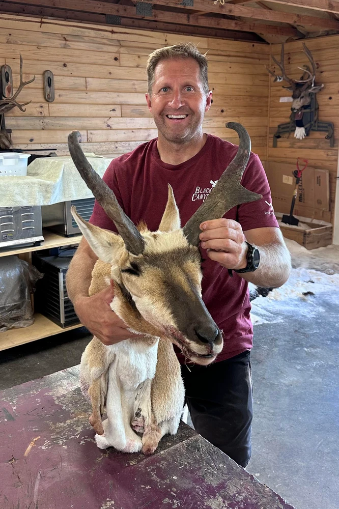 Private land antelope muzzleloader hunt.