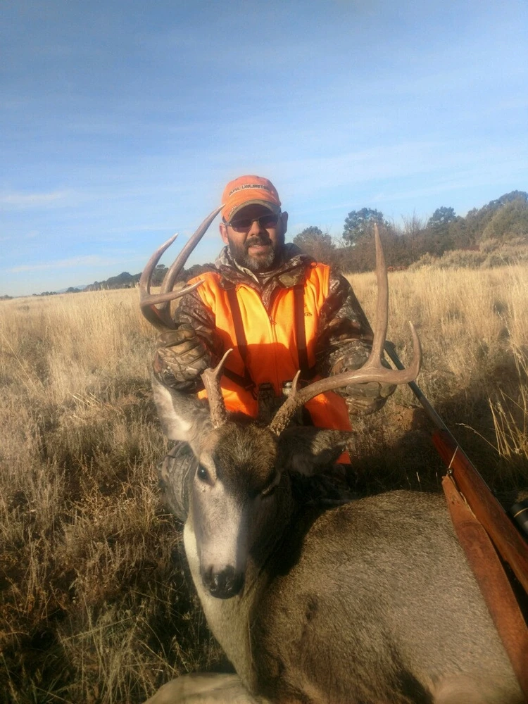 Mule deer on private.