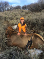 Proud teenager of his first cow elk.