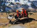 Successful guided elk hunt.
