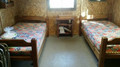 More beds in the hunting cabin.
