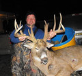 Hunt whitetail deer in Iowa or Missouri.