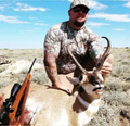 Long range shooting for trophy antelope.