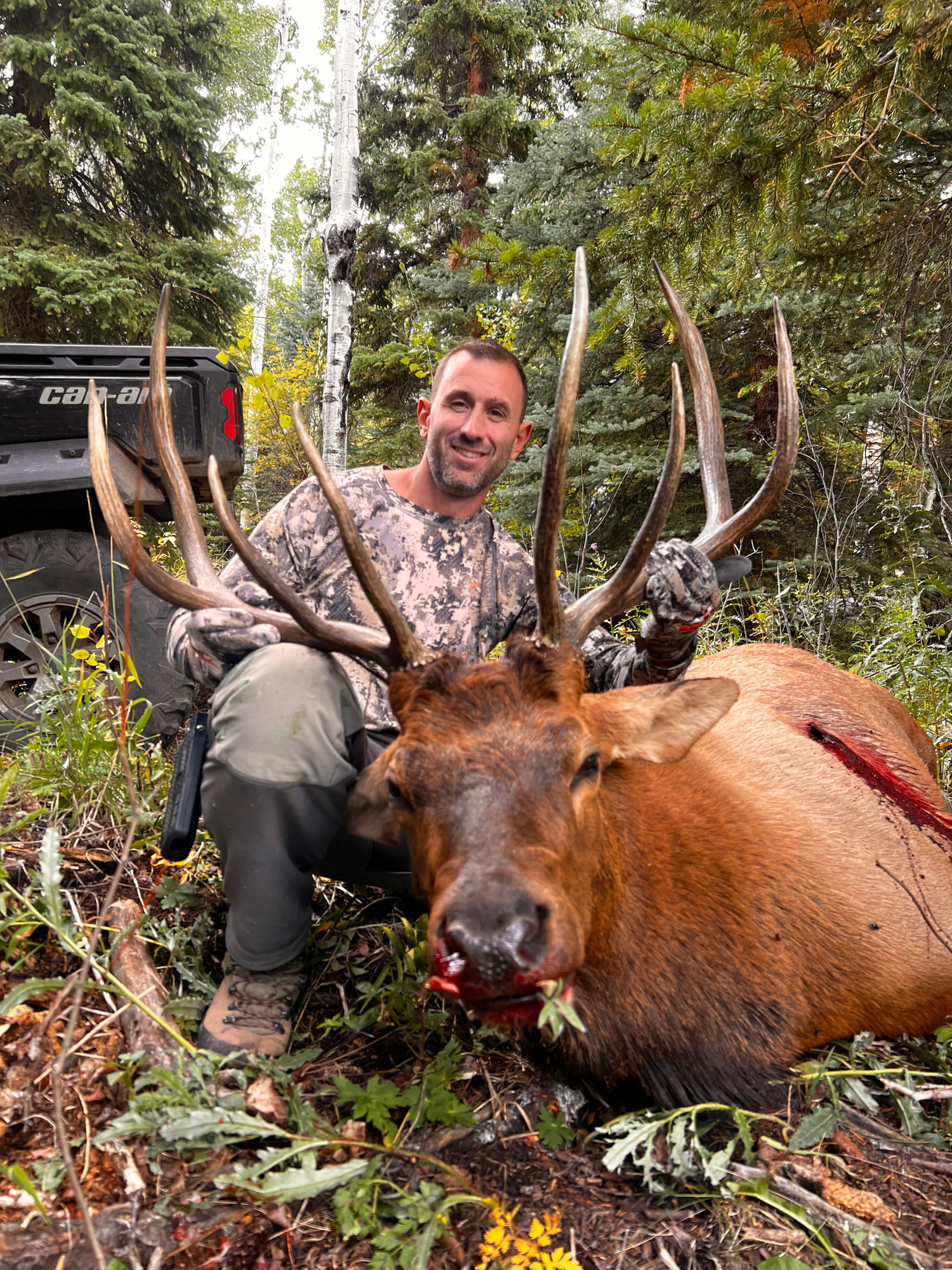 Hunt #5205 DIY Elk Lodge for Large Group, 850 Ac Private USFS