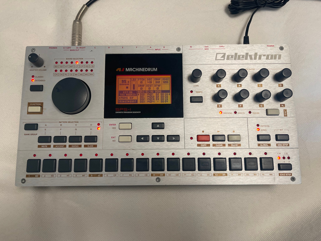 Elektron Machinedrum SPS-1 MK-Ⅰ Synthetic Percussion Sequencer Machine Drum