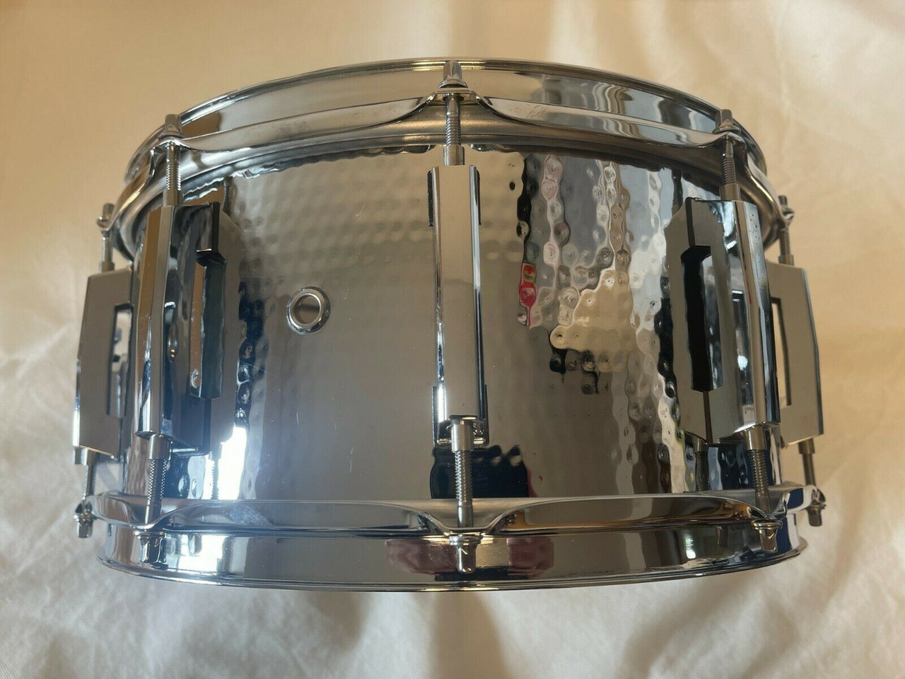 Pearl SH-5114D Hammered Steel Snare Drum 14