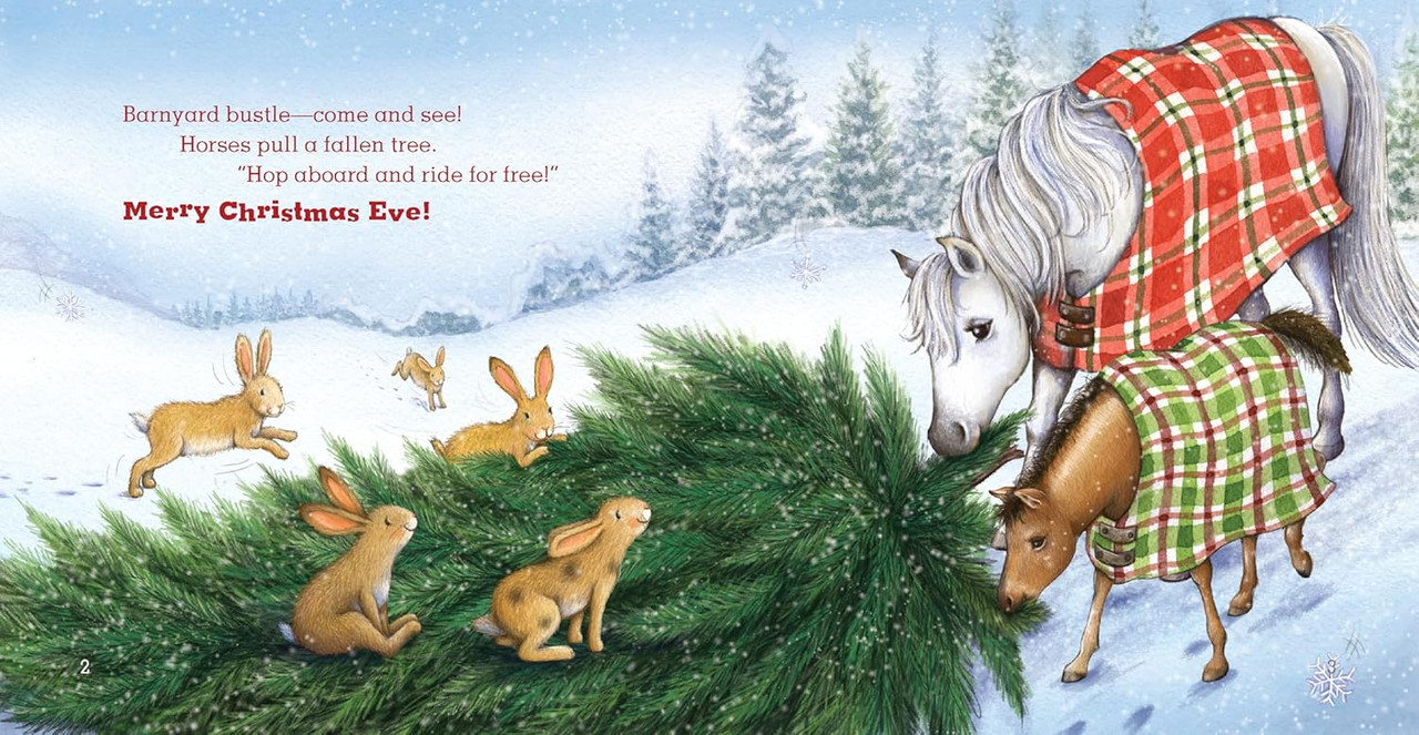 Christmas in the Barnyard by Dandi Daley Mackall