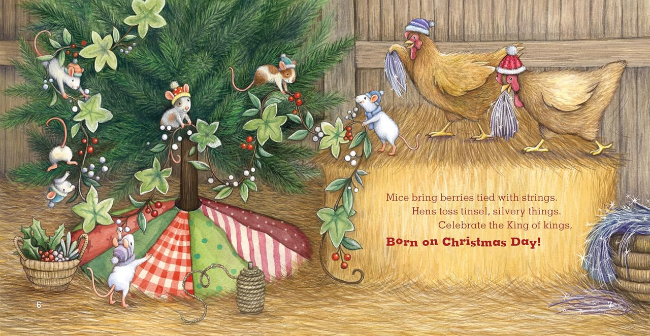 Christmas in the Barnyard by Dandi Daley Mackall