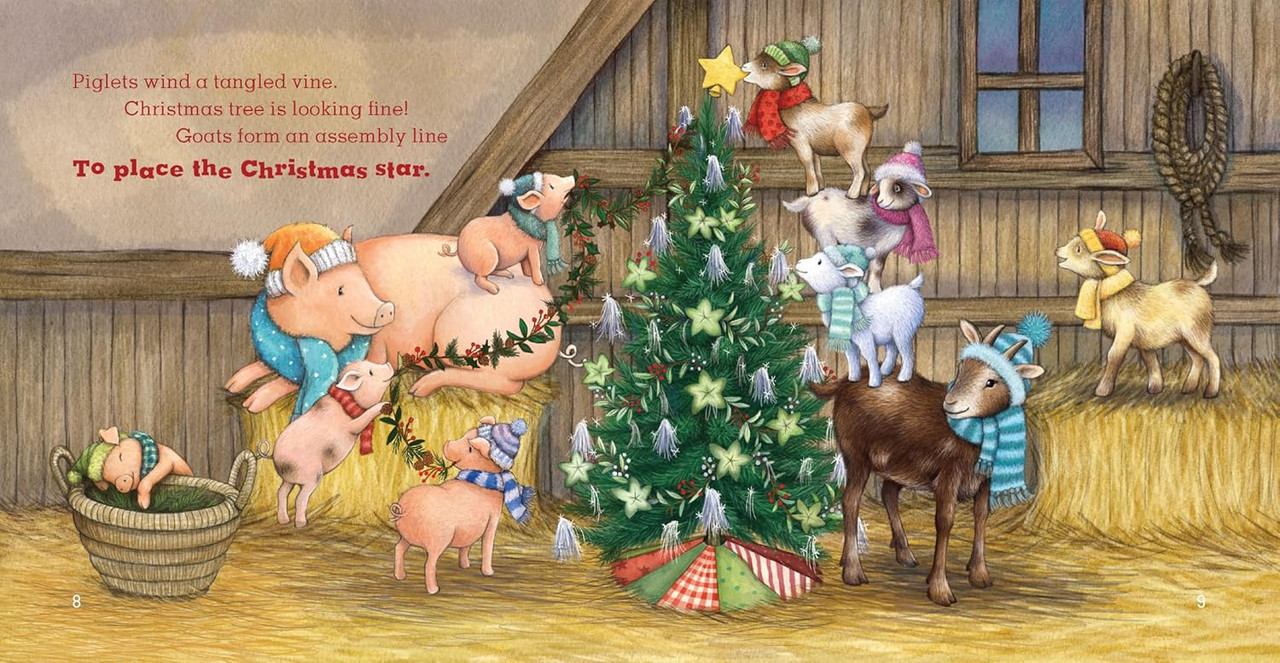 Christmas in the Barnyard by Dandi Daley Mackall