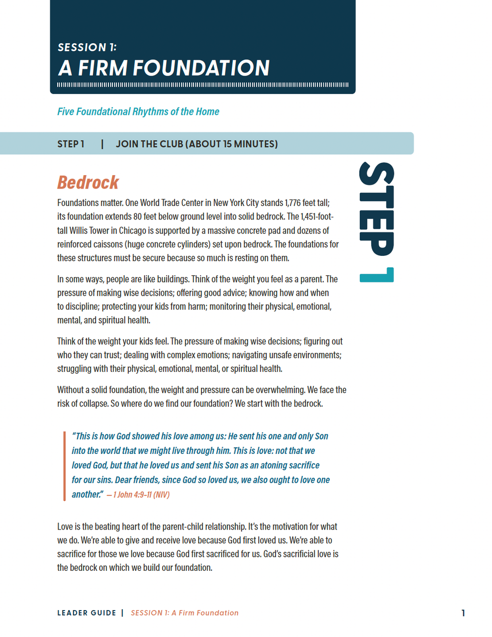 Session 9 Parents Guide