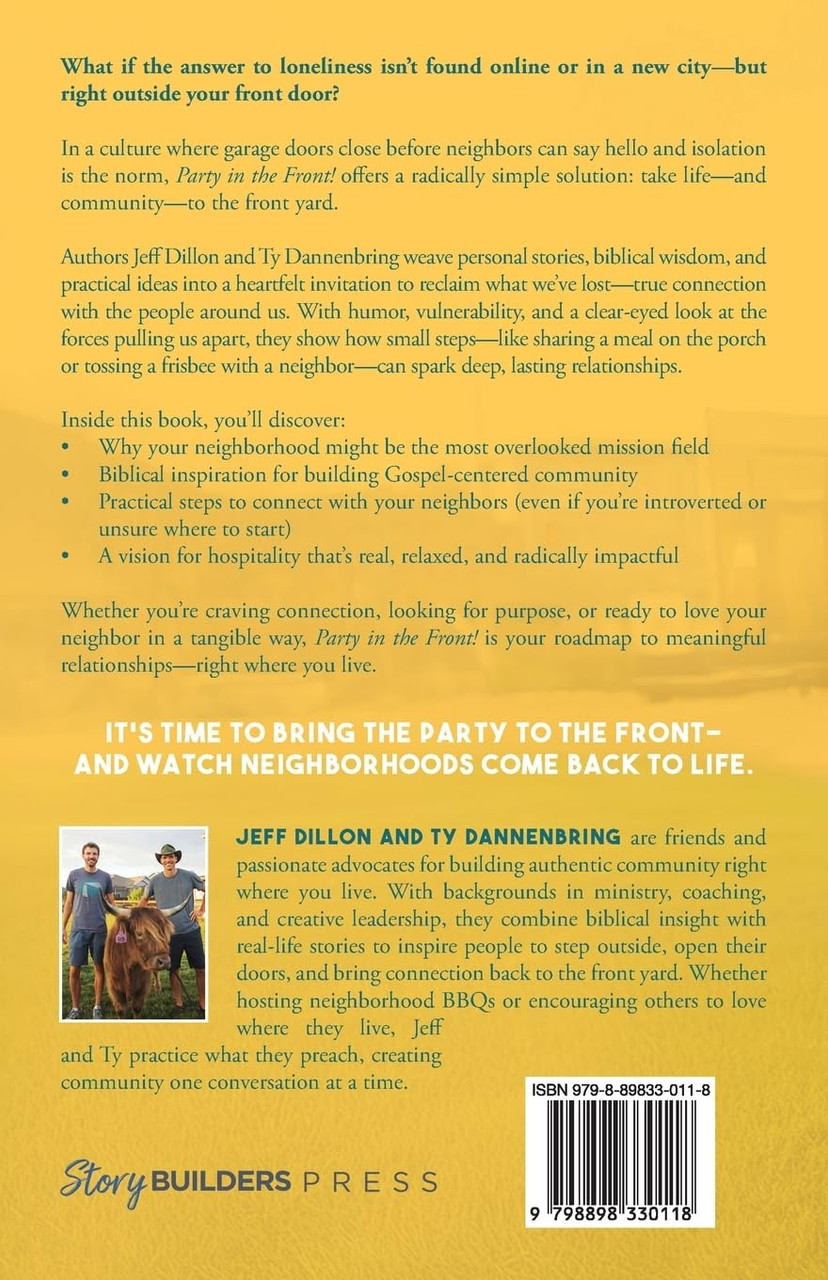 Party in the Front! by Ty Dannenbring , Jeff Dillon