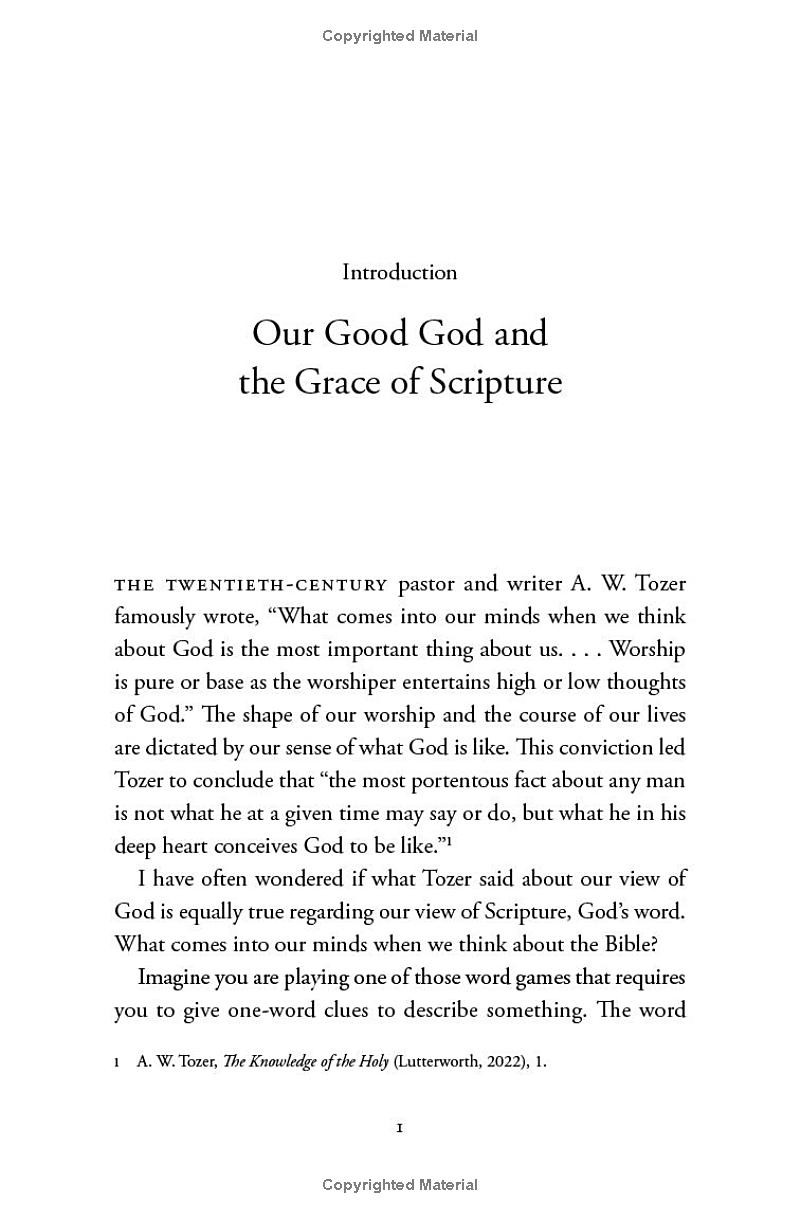 The Goodness of God in the Gift of Scripture by Uche Anizor