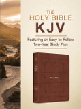 The Holy Bible KJV: Featuring an Easy-To-Follow Two-Year Study Plan