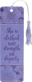 Strength and Dignity Artisan Bookmark
