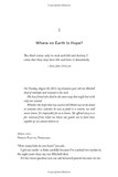 Hope Is the First Dose Chapter 1