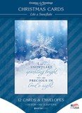 Like a Snowflake - Ephesians 3:17-18 (Niv) - Christmas Boxed Cards