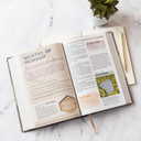 KJV Essential Teen Study Bible, Weathered Grey Leathertouch Inside Look