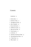Gentle and Lowly Table of Contents