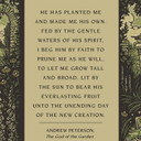 The God of the Garden Quote