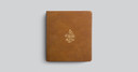 ESV Journaling Study Bible Nubuck Caramel Front Cover