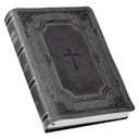 KJV Holy Bible, Super Giant Print Faux Leather Red Letter Edition