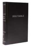 KJV, Pew Bible, Large Print, Hardcover, Black Front Cover