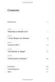 Toxic Empathy Table of Contents