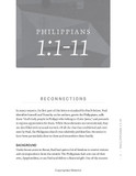 Philippians: A Devotional Commentary Chapter 1