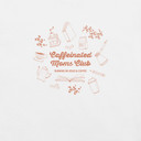 Practice Makes Parent – Caffeinated Moms Club T-Shirt - White